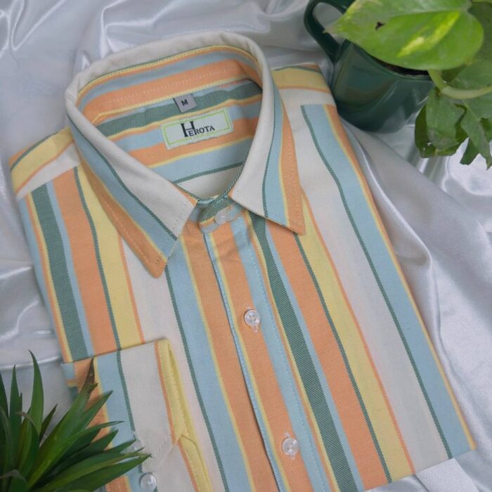 Horizental stipe of  muti colour