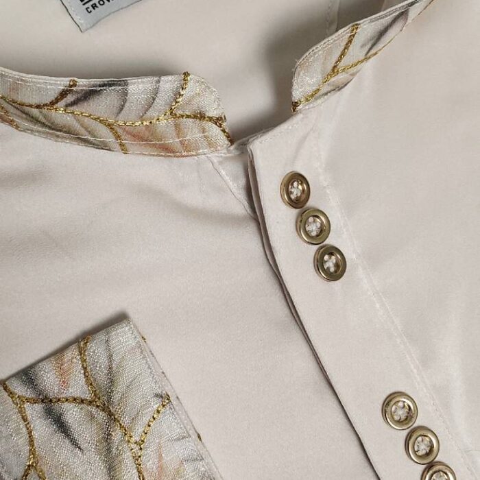 Offwhite Silk Punjabi