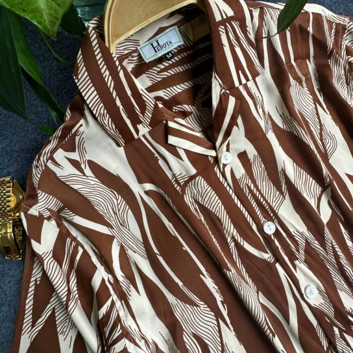 Kitkat Semi D-Shoulder Cuban Shirt